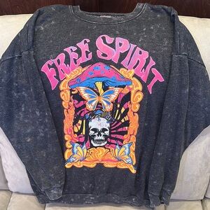 Free Spirit Graphic Sweatshirt